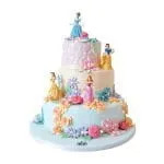 Enchanted Princess Garden Cake