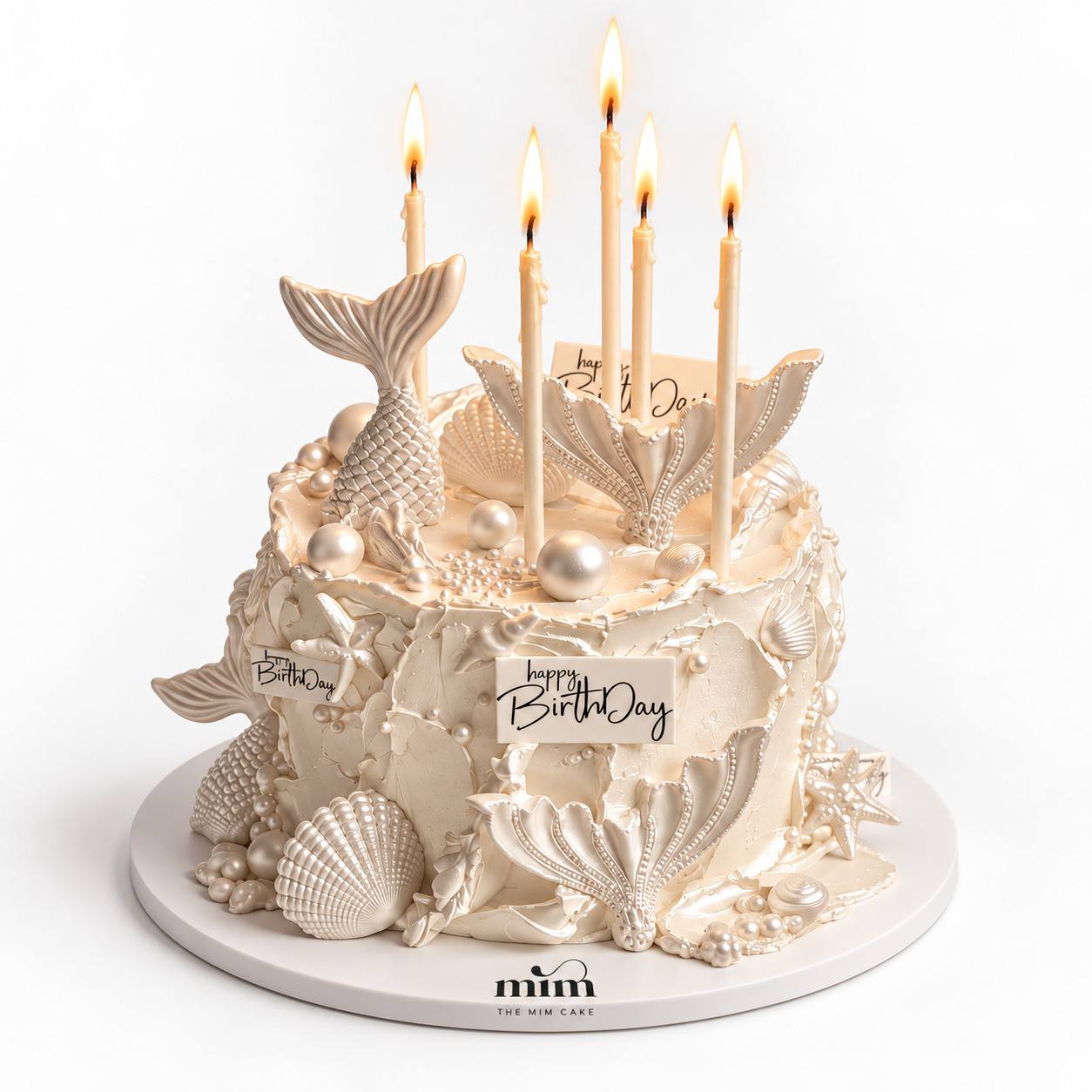 Pearlescent Mermaid Cake Pearlescent Mermaid Cake - Image 1