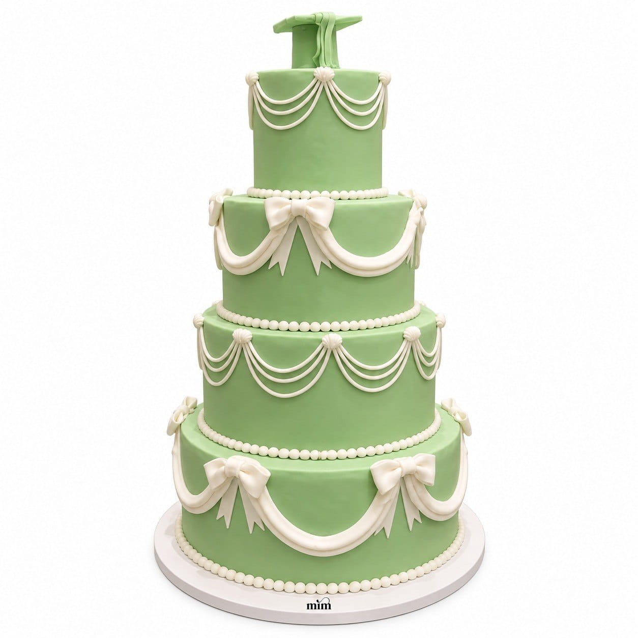 Sage Green Graduation Cake Sage Green Graduation Cake - Image 1