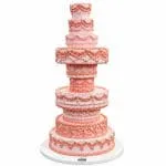 Blush Grandeur Cake